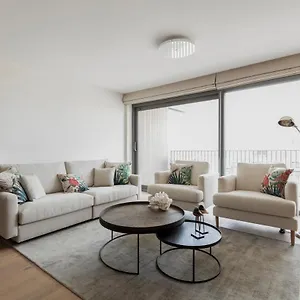 Strand Met Zwembad Apartment Ostende